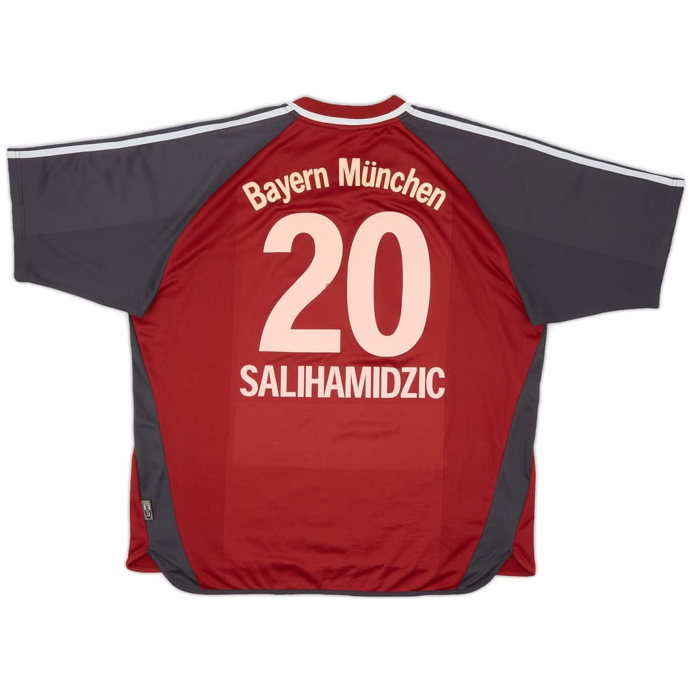 2001-02 Bayern Munich Home Shirt Salihamidzic #20 - 6/10 - (XXL)