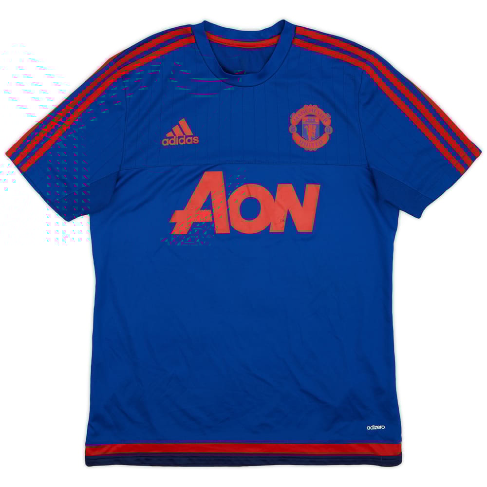 2015-16 Manchester United adidas Training Shirt - 6/10 - (M)