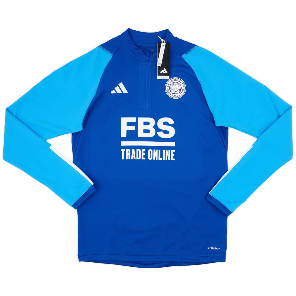 2023-24 Leicester adidas 1/4 Zip Training Top (M)