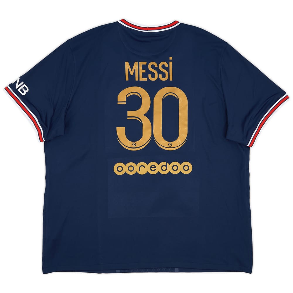 2021-22 Paris Saint-Germain Home Shirt Messi #30 (XXL)