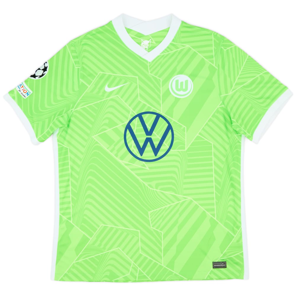 2021-22 Wolfsburg Home Shirt - 9/10 - (XL)