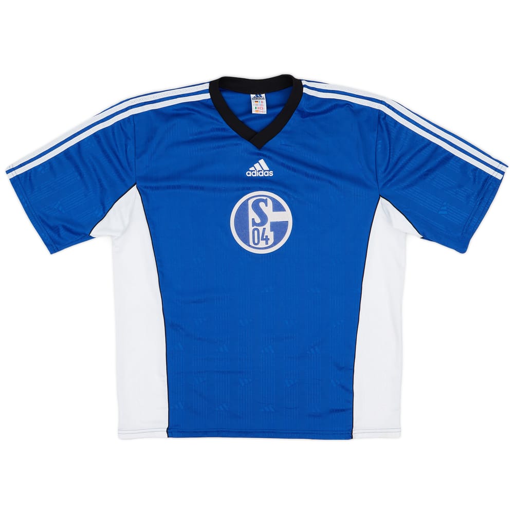 1999-00 Schalke adidas Training Shirt - 7/10 - (XL)