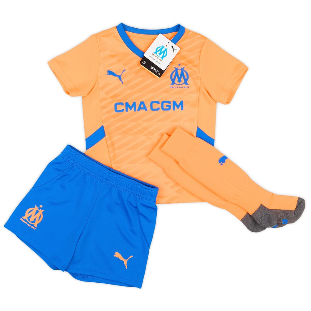 2024-25 Olympique Marseille Third Full Kit (Little Kids)