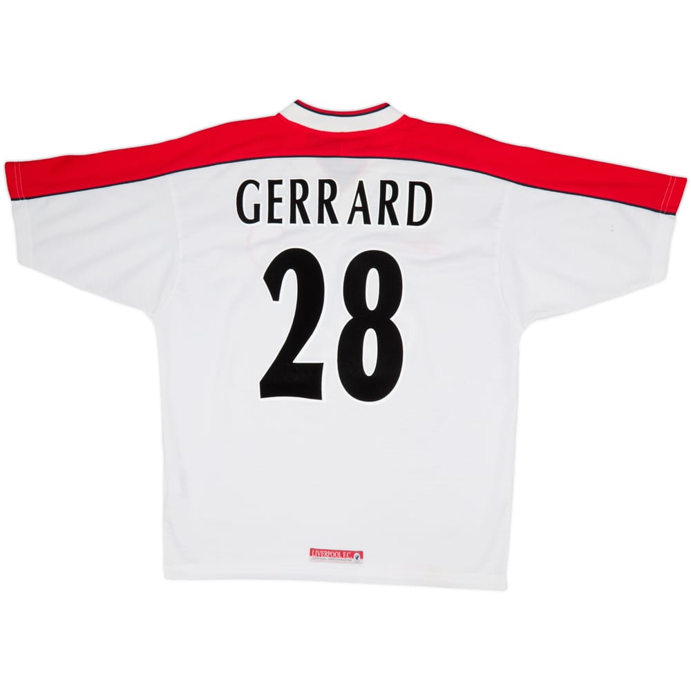 1998-99 Liverpool Away Shirt Gerrard #28 - 5/10 - (L)