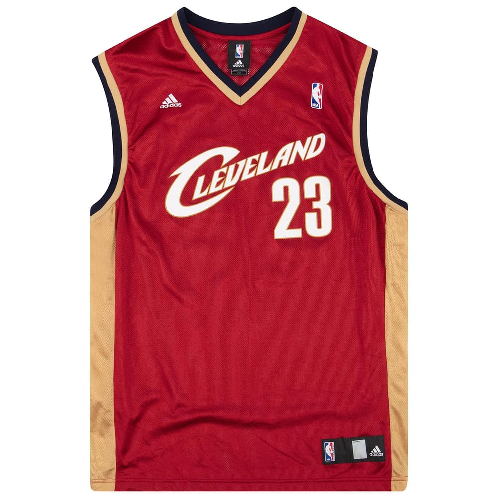 2006-10 Cleveland Cavaliers James #23 adidas Jersey (Away) Y