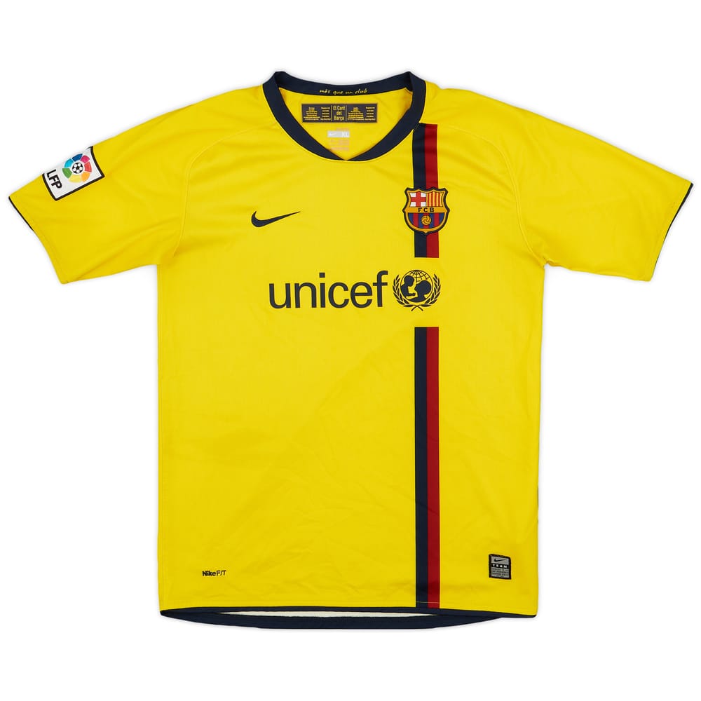 2008-10 Barcelona Away Shirt - 8/10 - (XL.Boys)