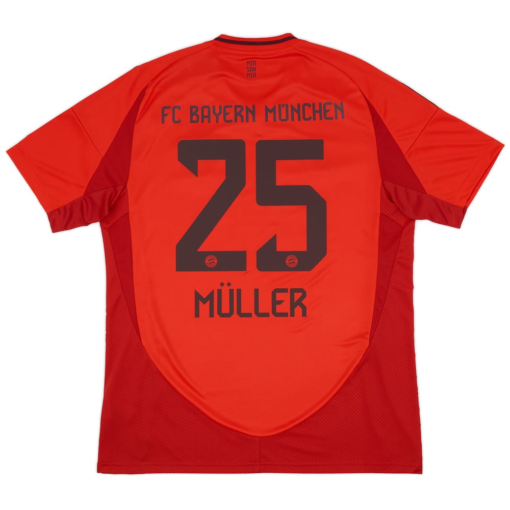2024-25 Bayern Munich Home Shirt Muller #25