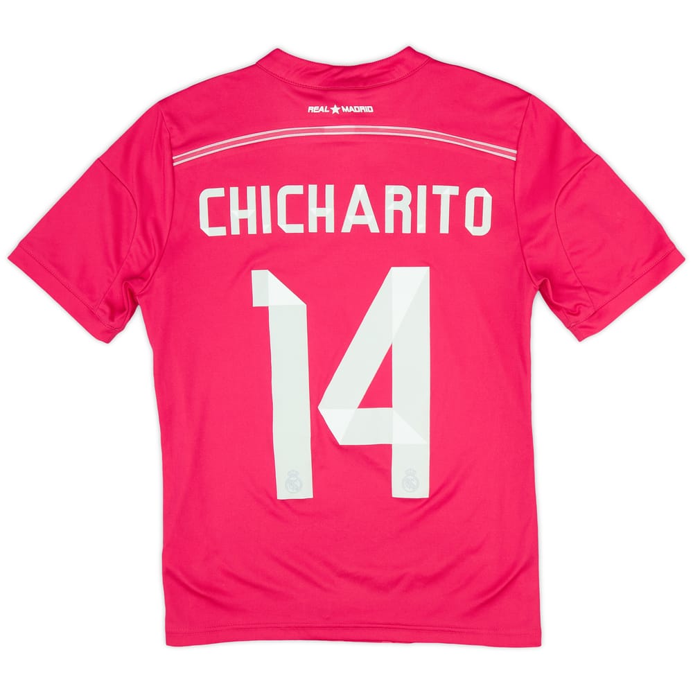 2014-15 Real Madrid Away Shirt Chicharito #14 - 6/10 - (L.Boys)