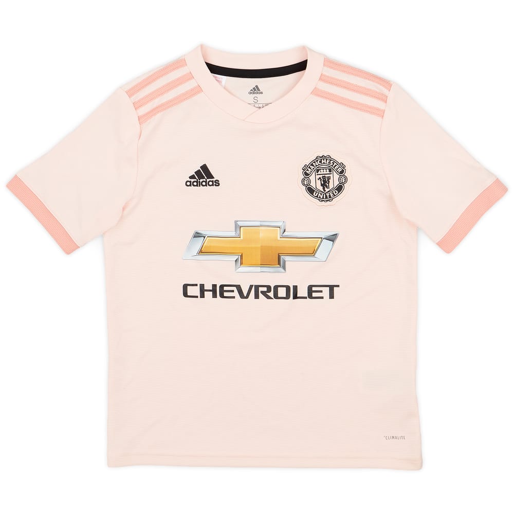 2018-19 Manchester United Away Shirt - 8/10 - (S.Boys)