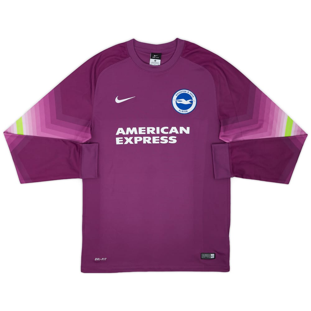 2014-15 Brighton GK Shirt - 10/10 - (M)