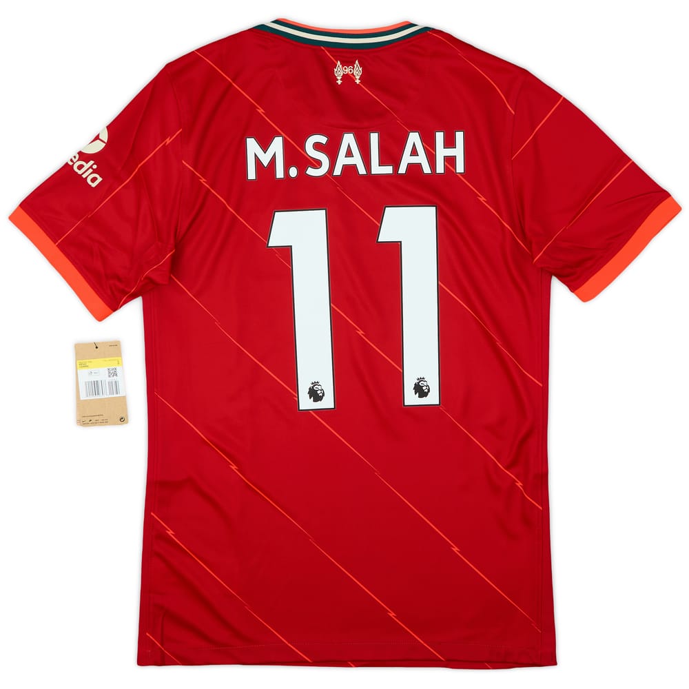 2021-22 Liverpool Home Shirt M.Salah #11 (S)