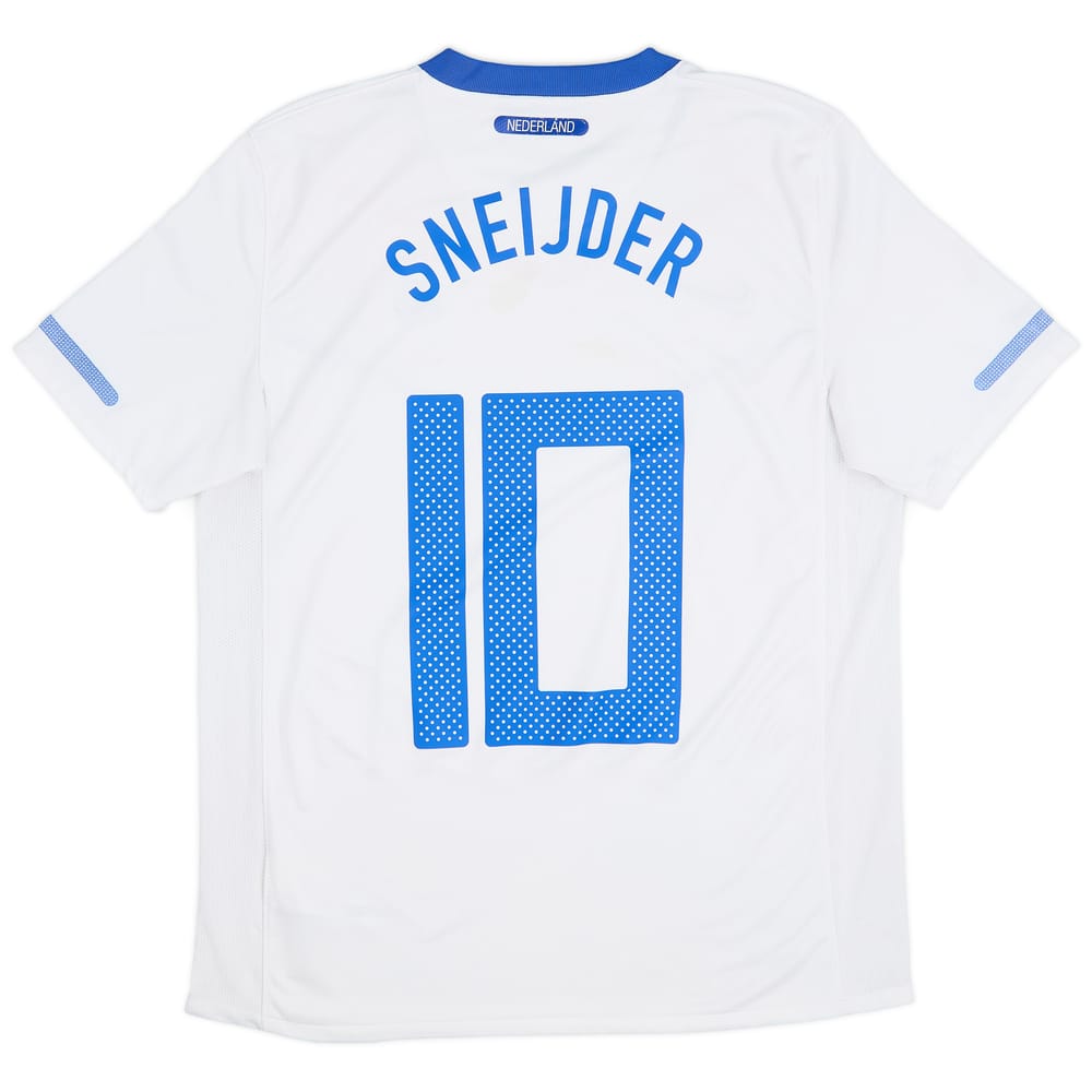 2010-11 Netherlands Away Shirt Sneijder #10 - 6/10 - (M)