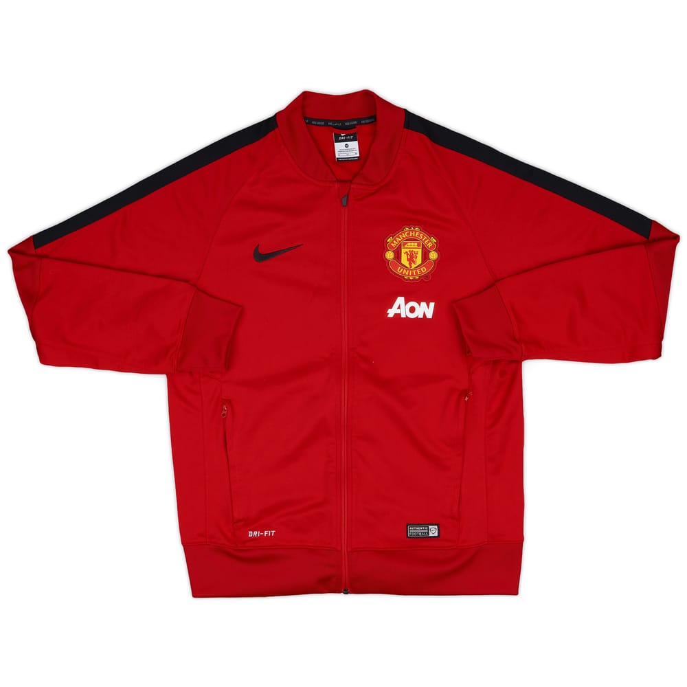 2014-15 Manchester United Nike Track Jacket - 8/10 - (M)