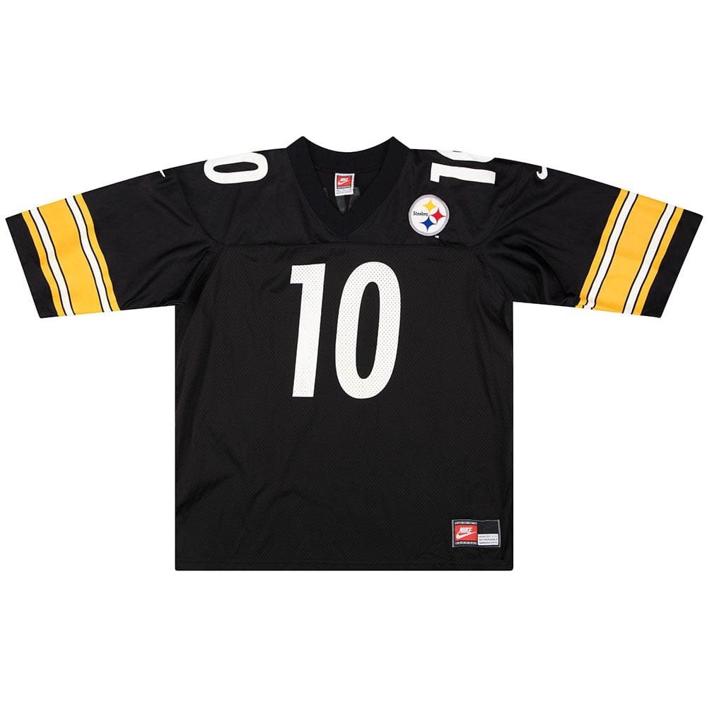 1997-00 Pittsburgh Steelers Stewart #10 Nike Jersey (Home) L