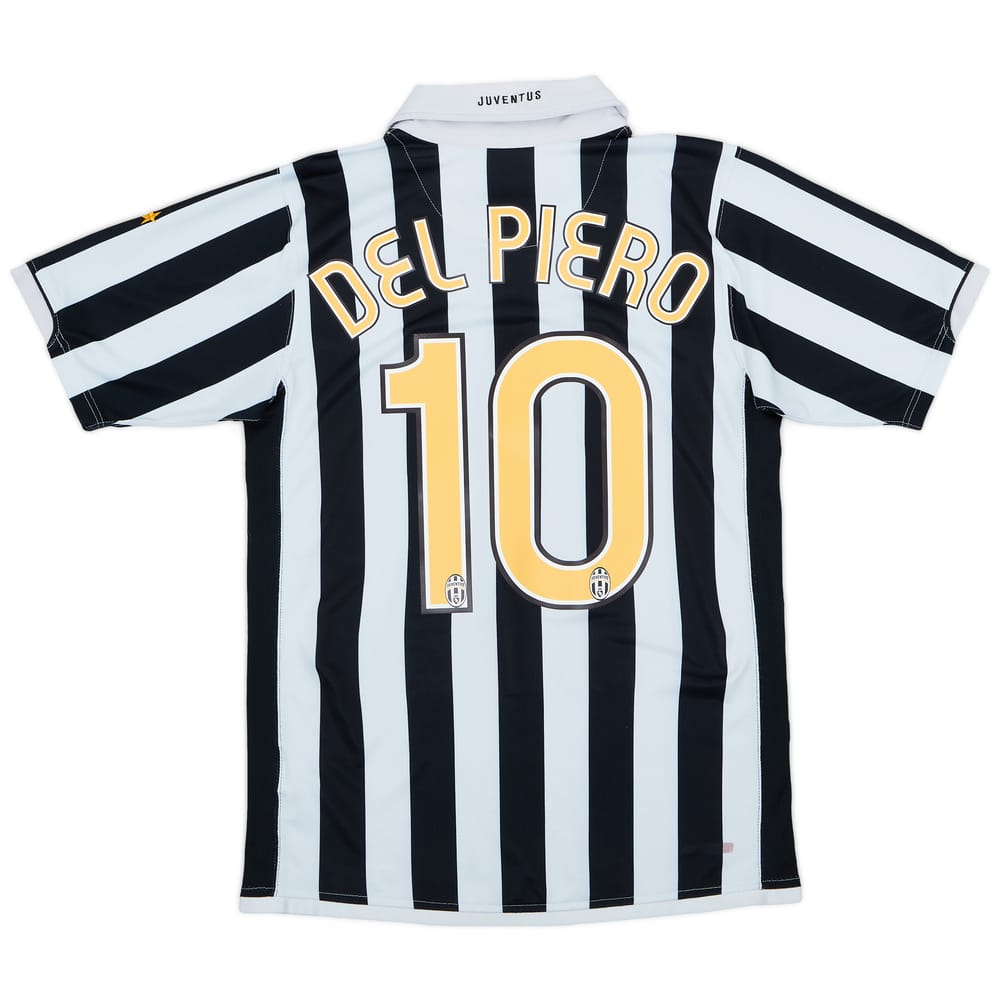 2006-07 Juventus Home Shirt Del Piero #10 - 7/10 - (M)
