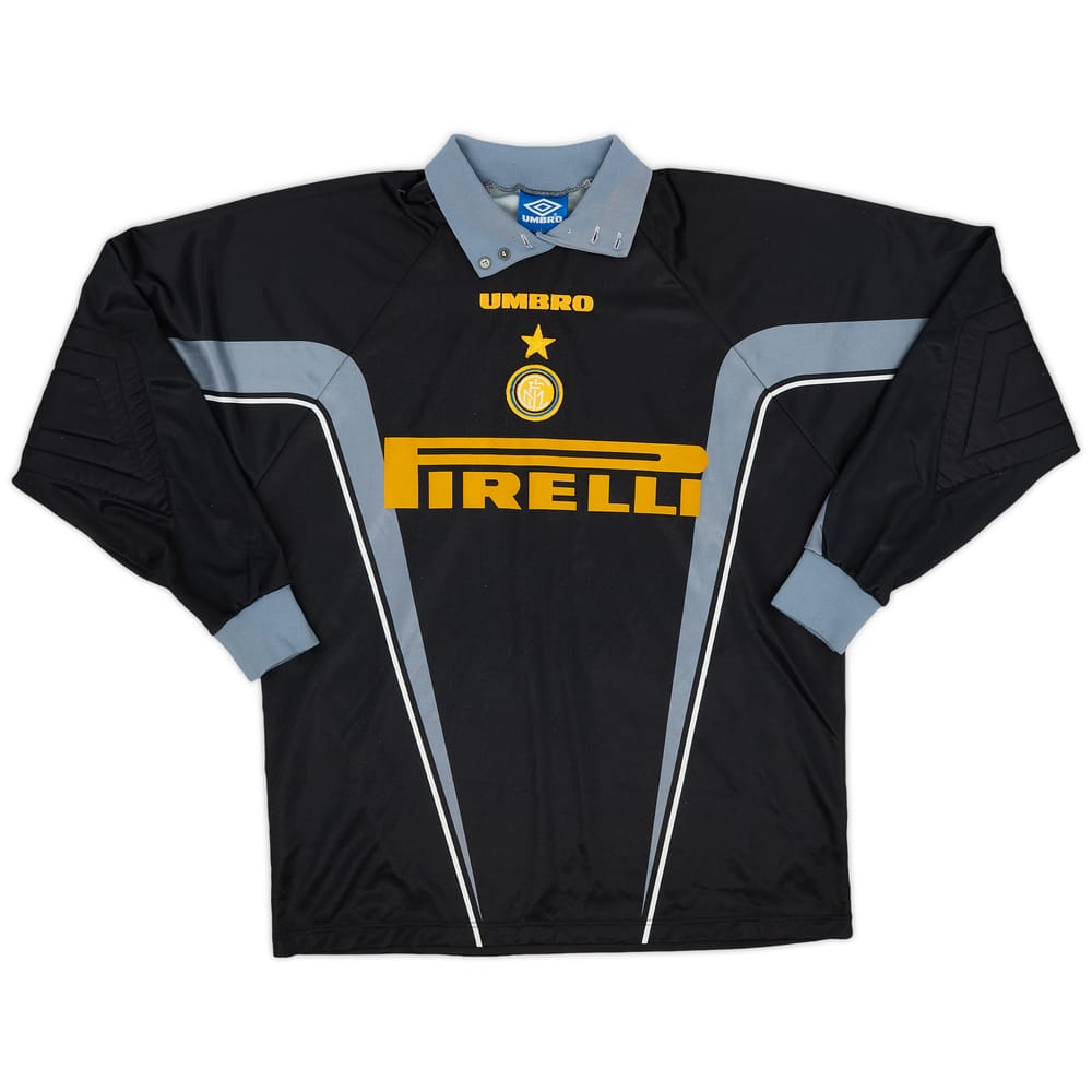 1997-98 Inter Milan GK Shirt - 8/10 - (L)