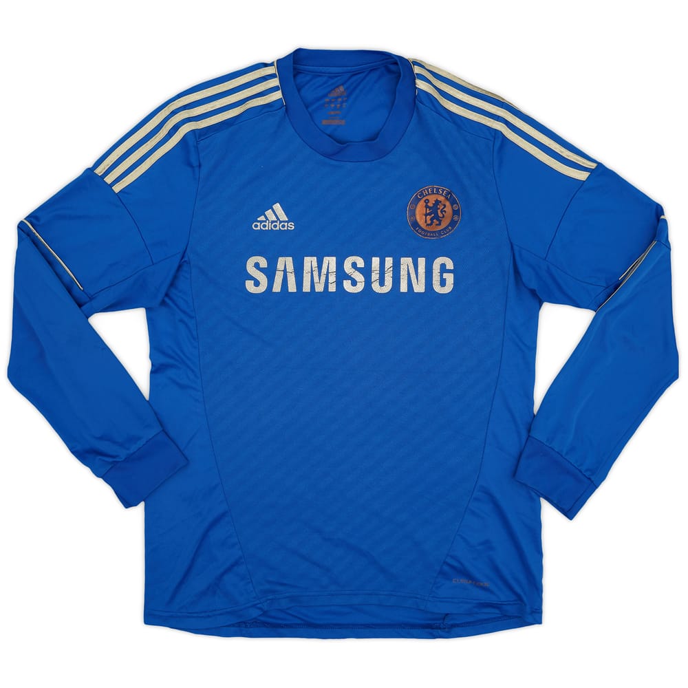 2012-13 Chelsea Home L/S Shirt - 5/10 - (L)