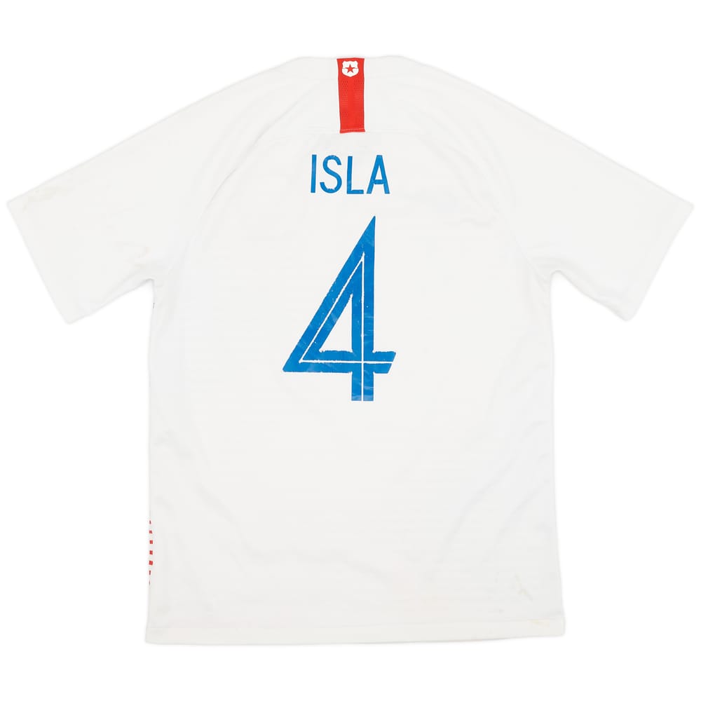 2018-19 Chile Away Shirt Isla #4 - 4/10 - (M)