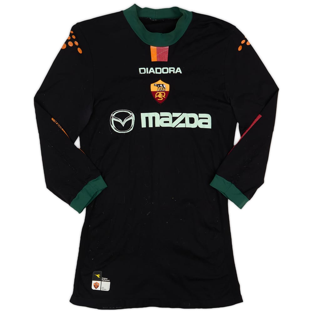 2004-05 Roma European Home L/S Shirt - 5/10 - (S/M)