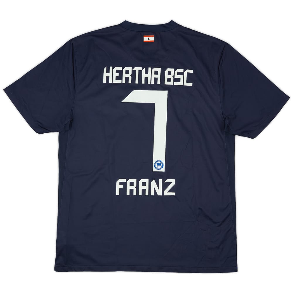 2011-12 Hertha Berlin Home Shirt Franz #7 - 8/10 - (L)