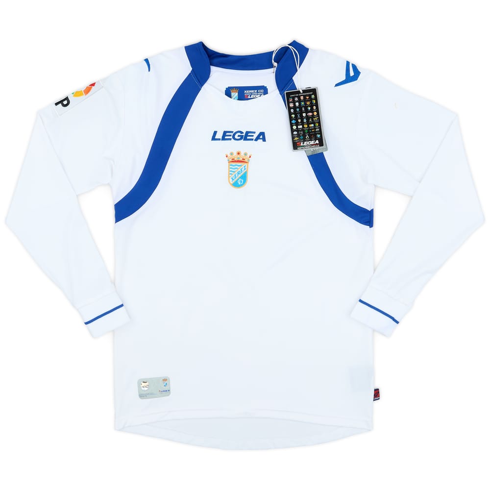 2010-11 Xerez Away L/S Shirt (S)