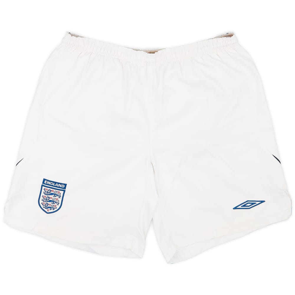 2007-08 England Alternate Home Shorts - 8/10 - (L)