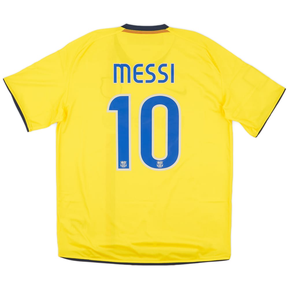 2008-10 Barcelona Away Shirt Messi #10 (L)