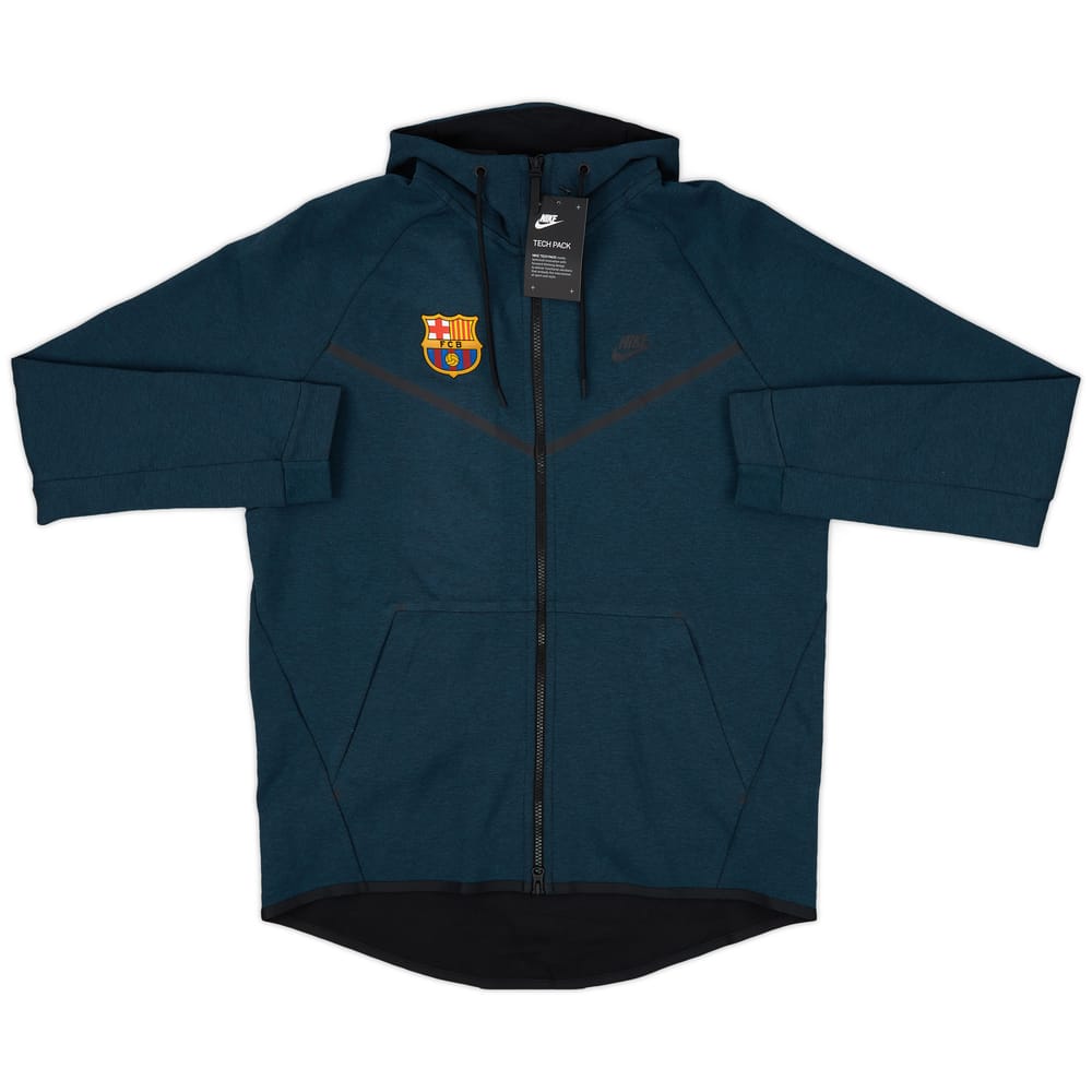2018-19 Barcelona Nike Tech Fleece Hooded Top (L)