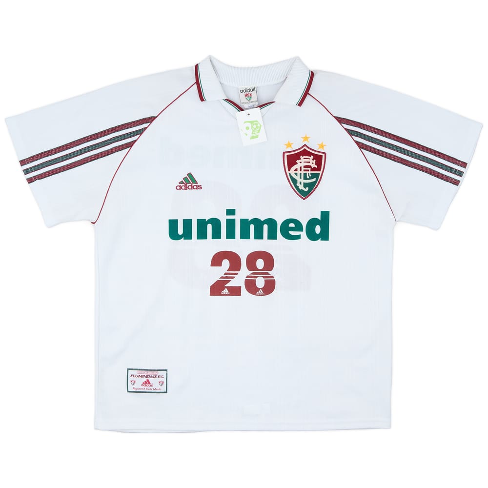 1998-00 Fluminense Away Shirt #28 - 7/10 - (XL)