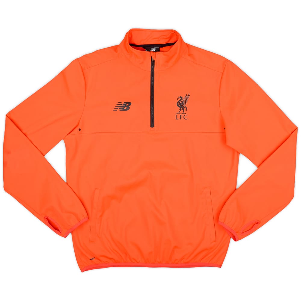 2016-17 Liverpool New Balance 1/4 Zip Drill Top - 6/10 - (M)
