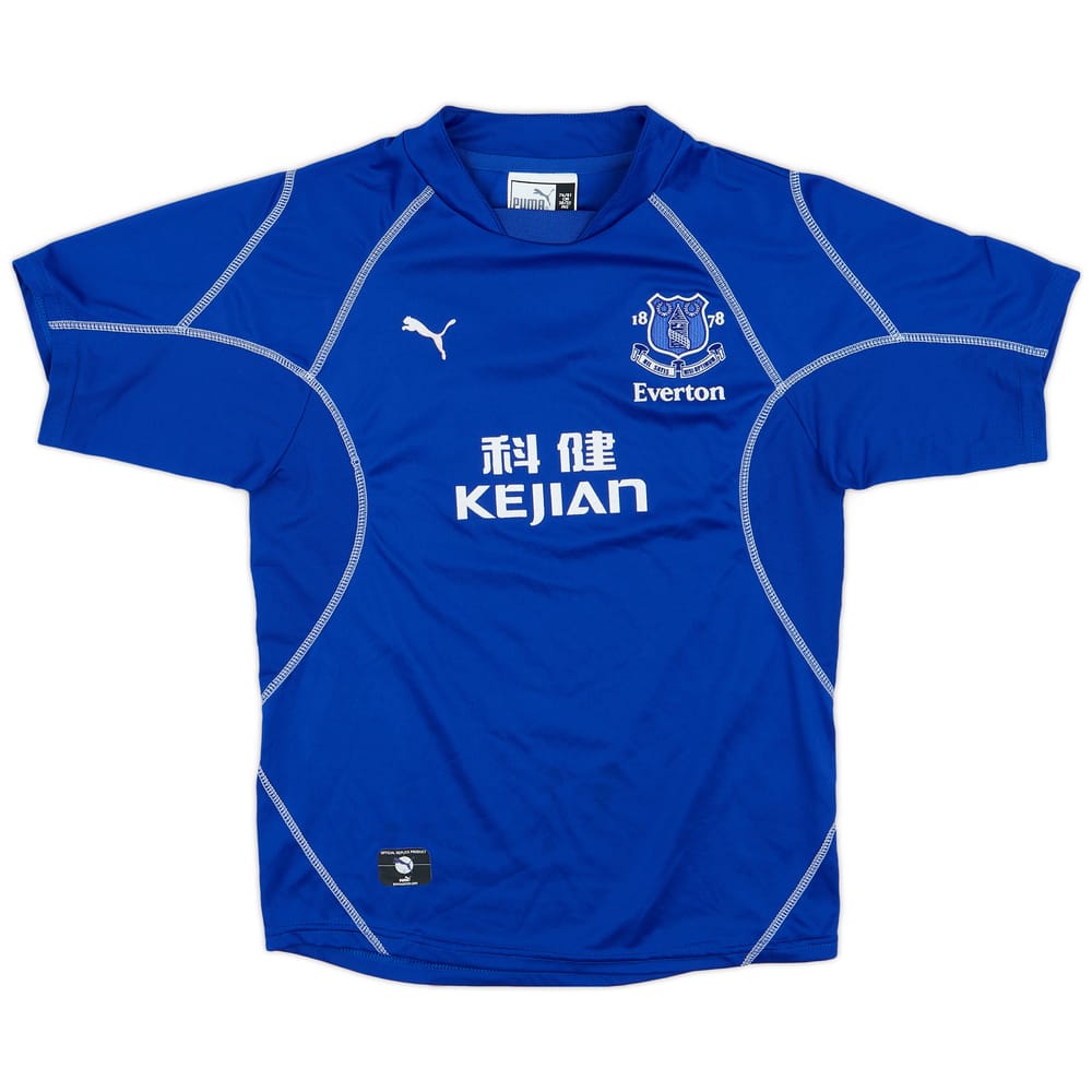 2002-03 Everton Home Shirt - 9/10 - (M.Boys)