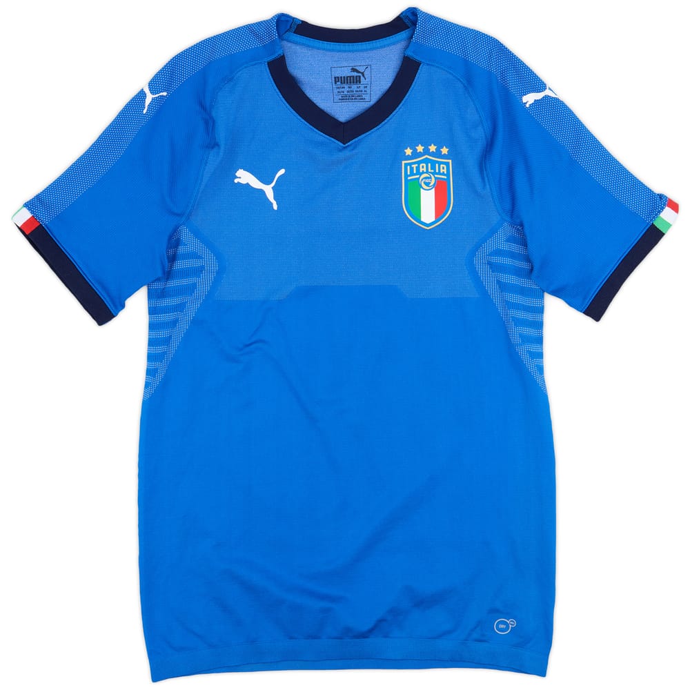 2018-19 Italy Authentic Home Shirt - 8/10 - (XL)