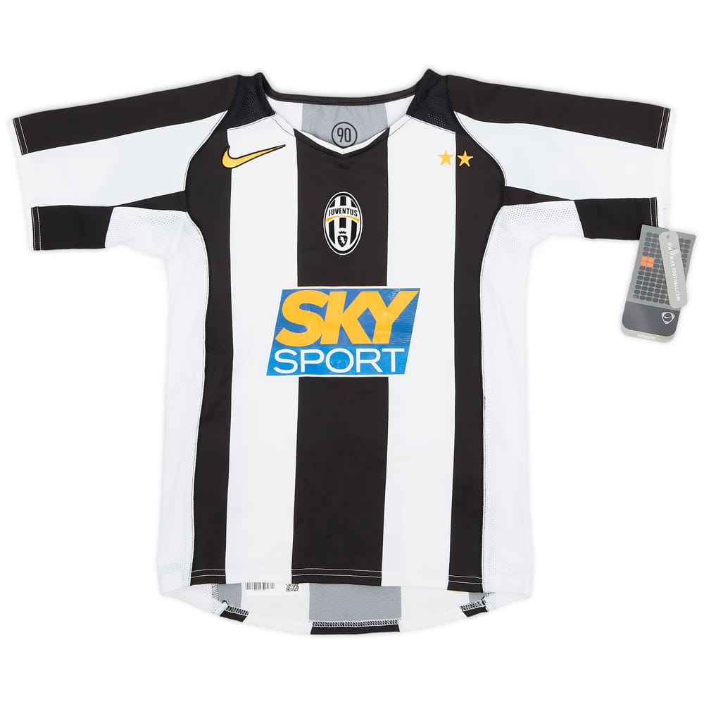 2004-05 Juventus Home Shirt (XS.Boys)