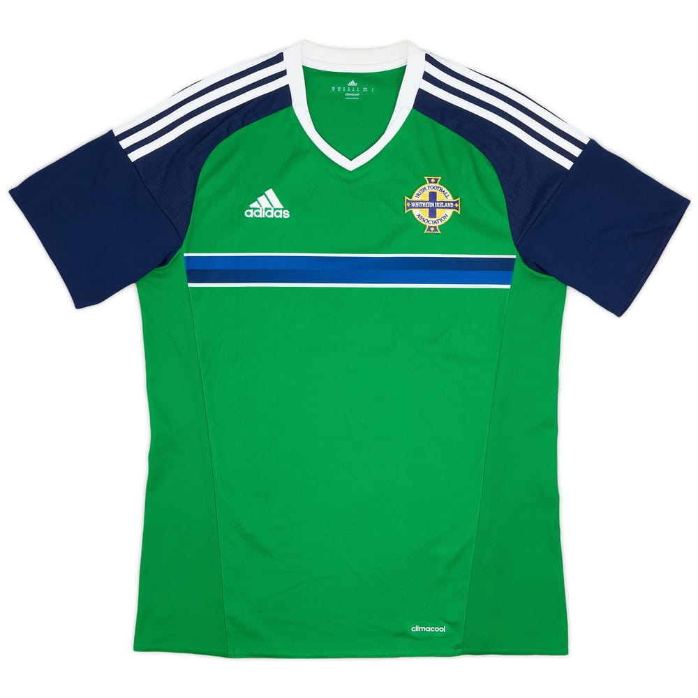 2016-17 Northern Ireland Home Shirt - 9/10 - (M)