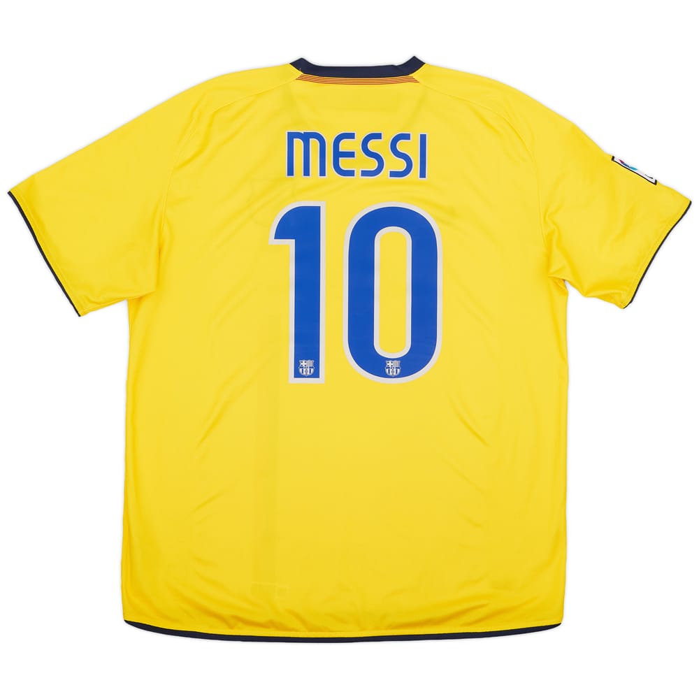 2008-10 Barcelona Away Shirt Messi #10 - 8/10 - (XL)