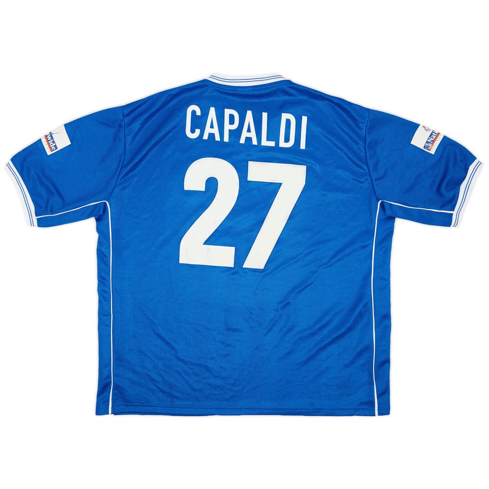 2000-01 Birmingham Match Issue Home Shirt Capaldi #27