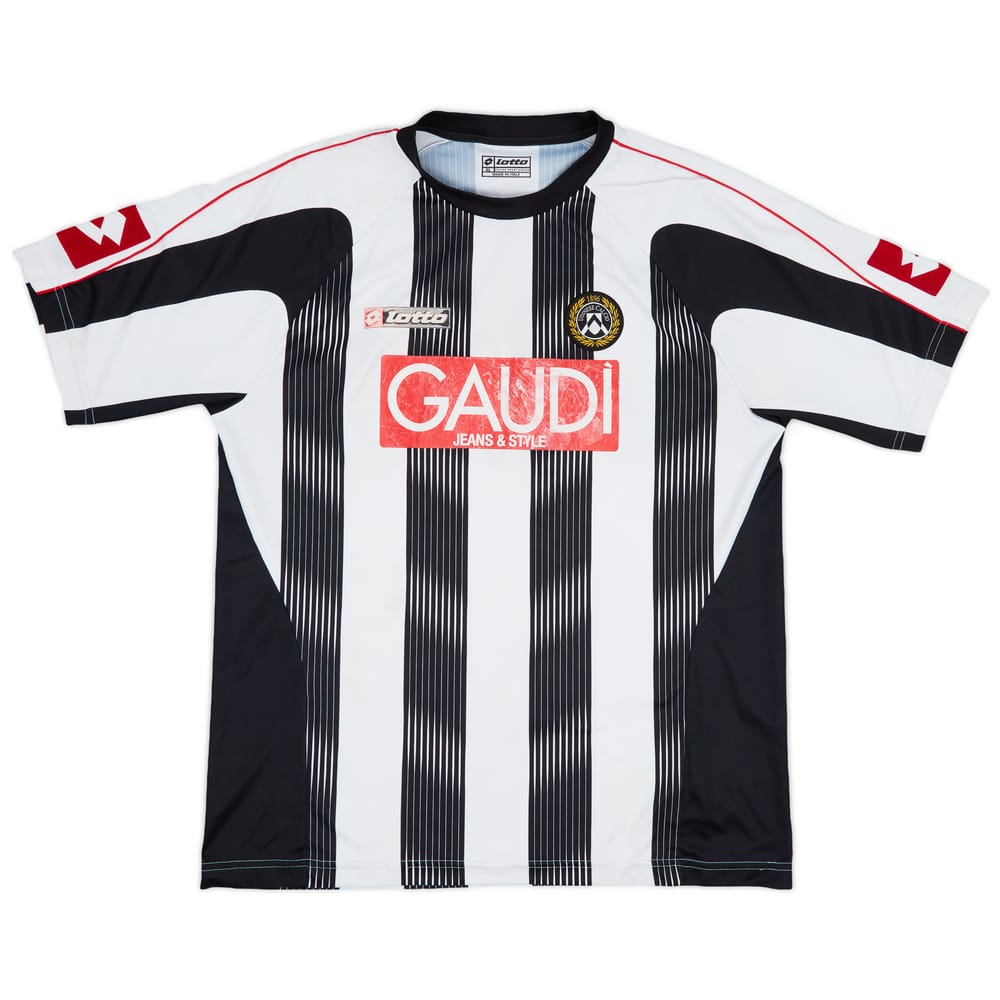 2007-08 Udinese Home Shirt - 4/10 - (XL)