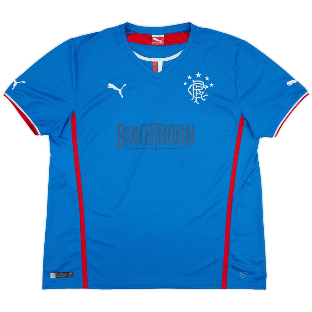 2013-14 Rangers Home Shirt - 4/10 - (XXL)