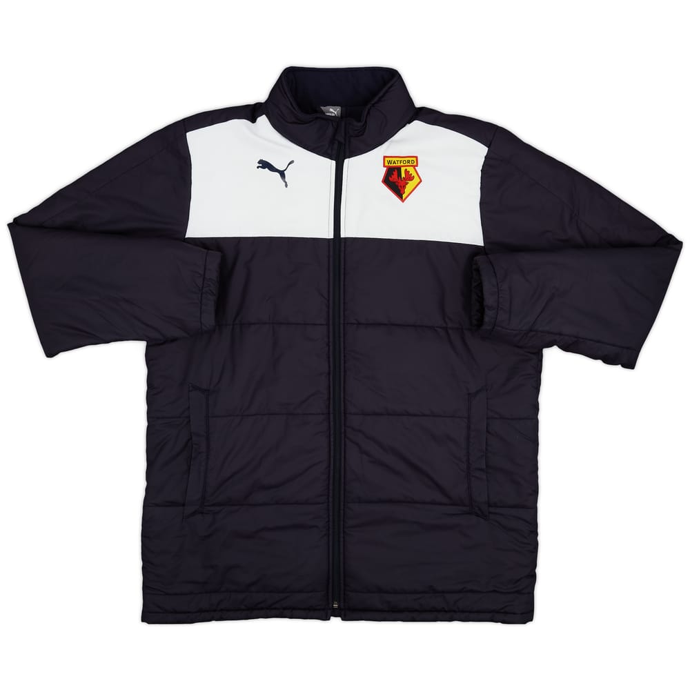 2012-13 Watford Puma Padded Bench Coat - 8/10 - (L)