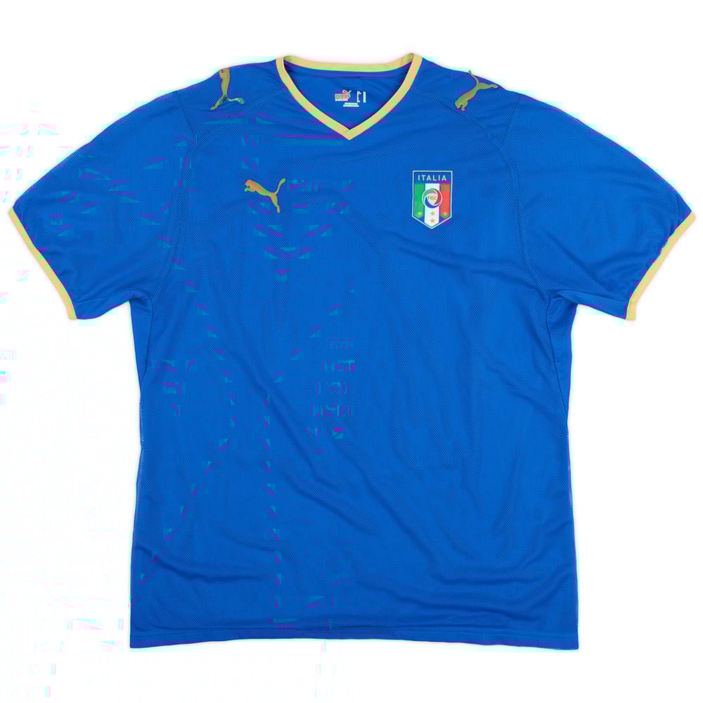2007-08 Italy Home Shirt - 5/10 - (XL)
