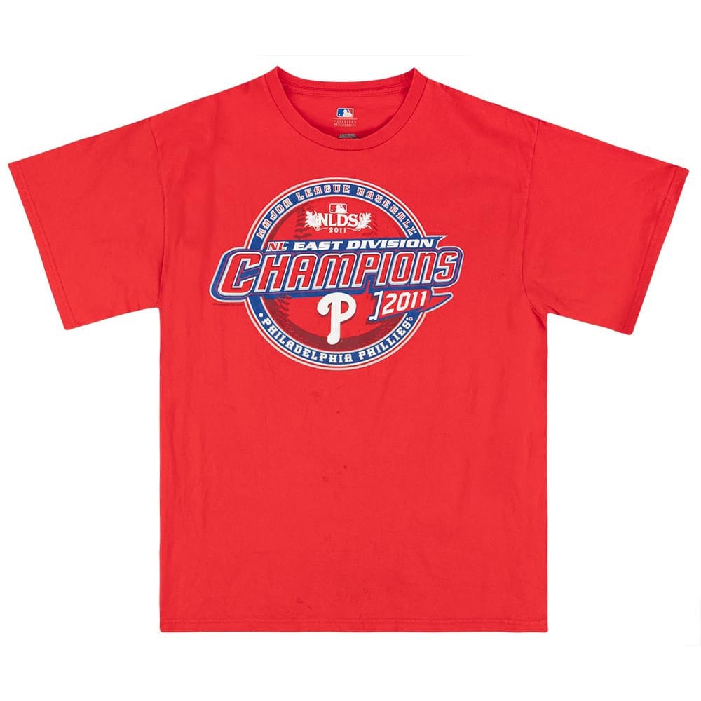 2011 Philadelphia Phillies East Division Champions MLB Tee XL