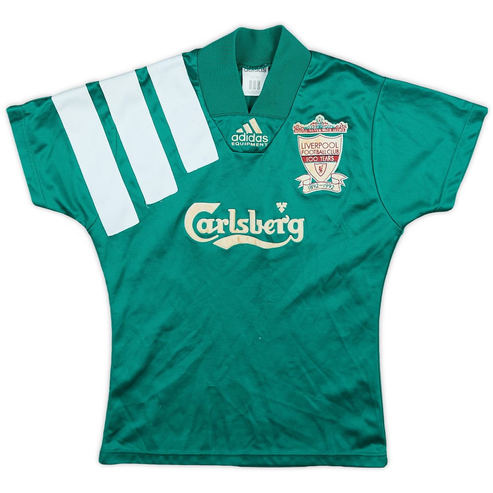 1992-93 Liverpool Centenary Away Shirt - 5/10 - (S.Boys)
