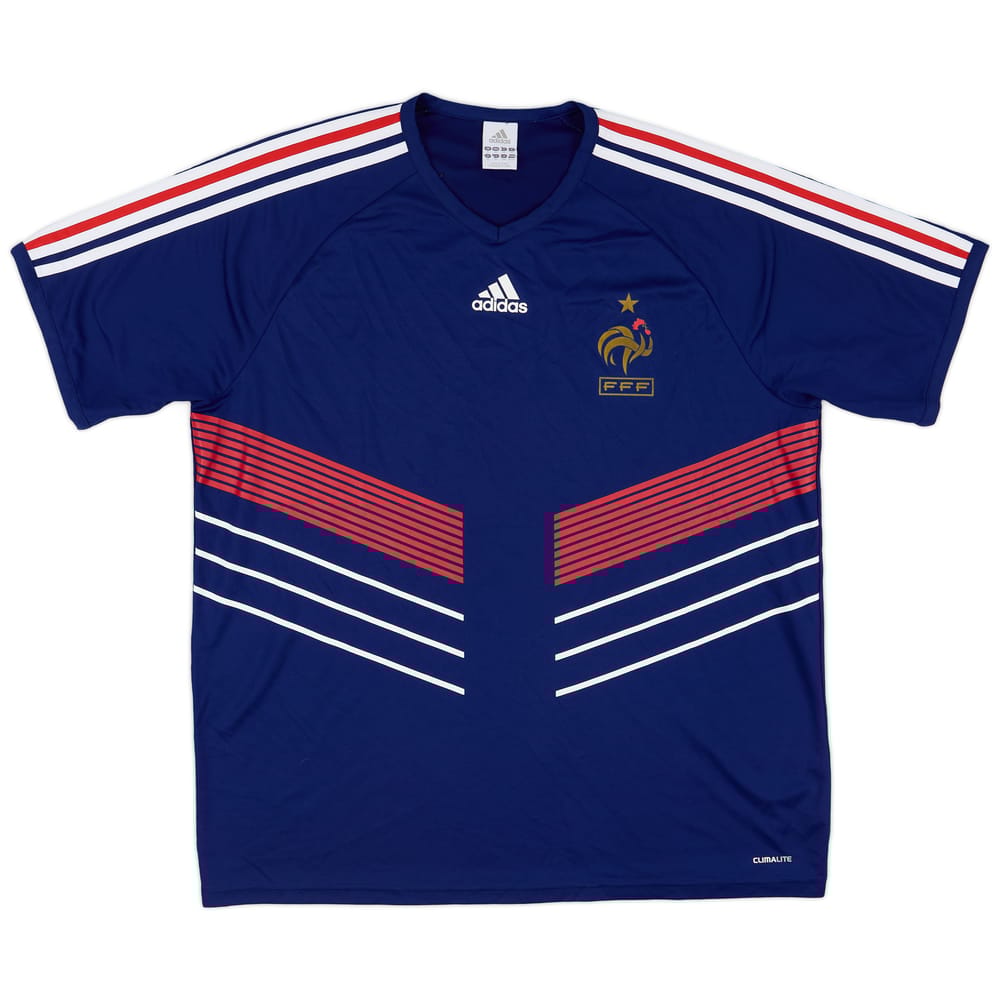 2009-10 France Basic Home Shirt - 7/10 - (XL)