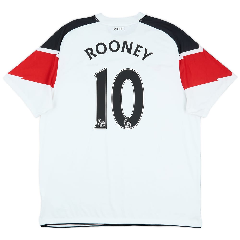 2010-12 Manchester United Away Shirt Rooney #10 - 6/10 - (XL)