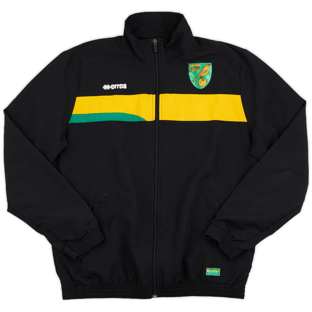 2013-14 Norwich Errea Track Jacket - 8/10 - (XL)
