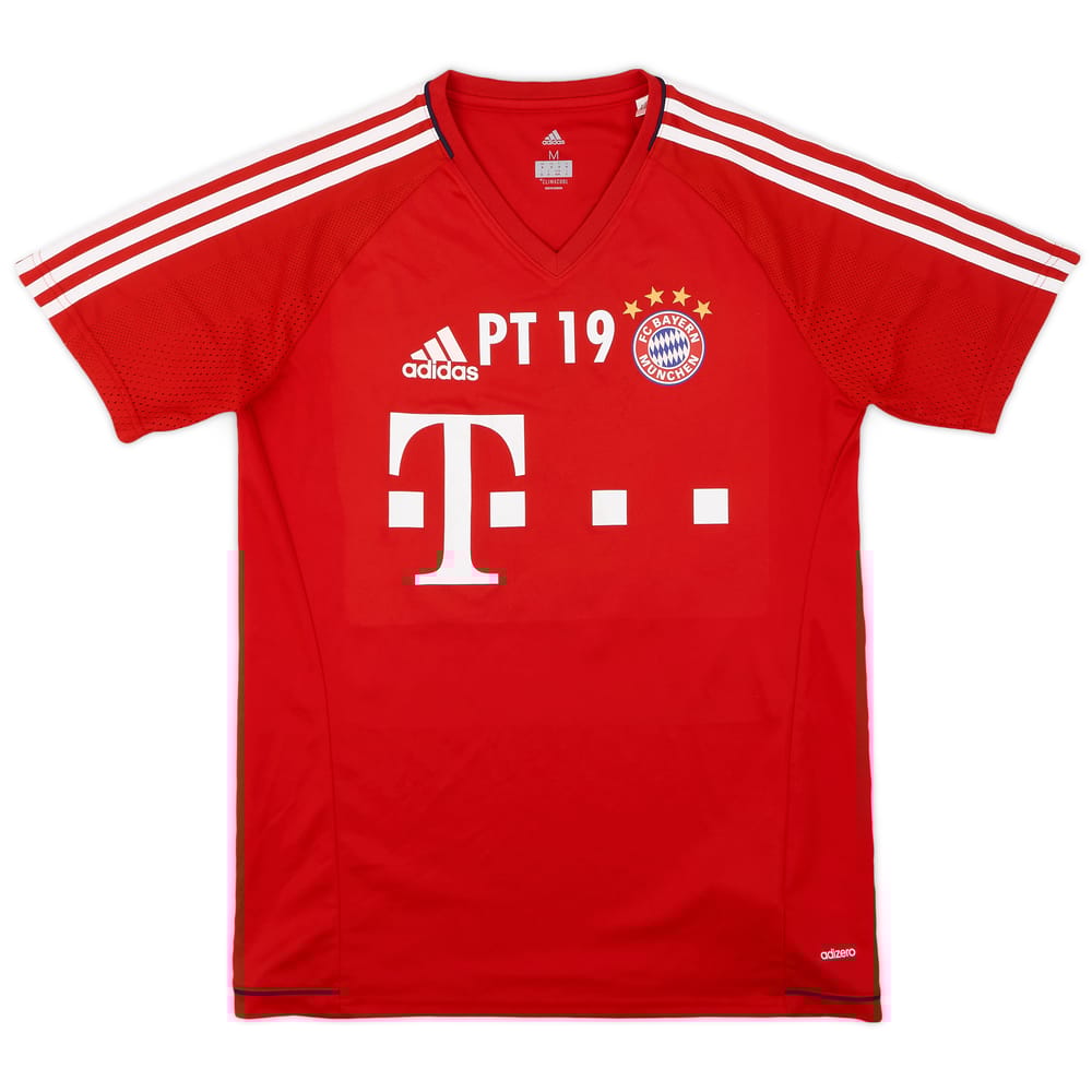 2017-18 Bayern Munich Player Issue adizero Training Shirt PT #19 - 9/10 - (M)