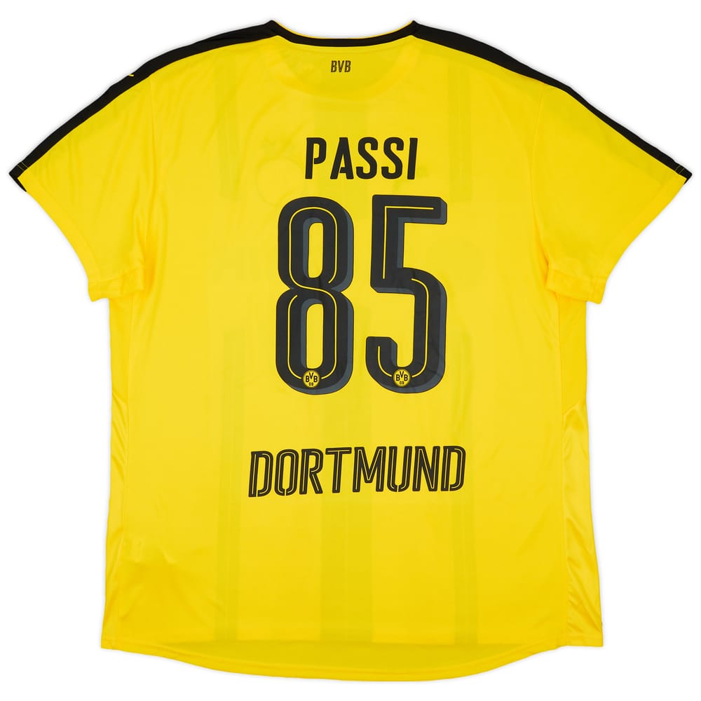 2016-17 Borussia Dortmund Home Shirt Passi #85 (Women's XXL)