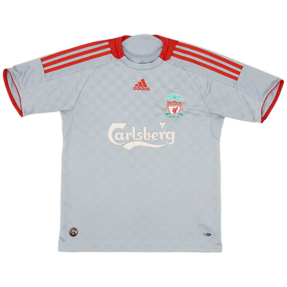 2008-09 Liverpool Away Shirt - 6/10 - (XL.Boys)