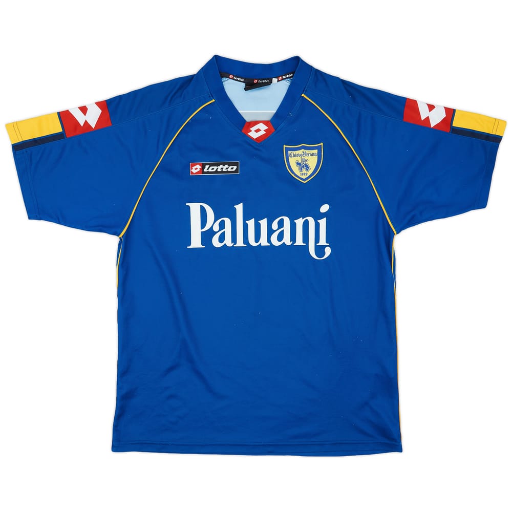 2006-07 Chievo Verona Lotto Training Shirt - 8/10 - (XL)