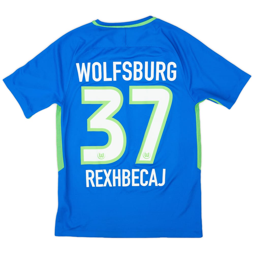 2017-18 Wolfsburg Away Shirt Rexhbecaj #37 - 5/10 - (S)